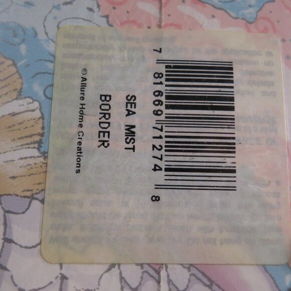 "Sea Mist" Sea Shells Wallpaper Border (2) Rolls #2 - Picture 7 of 10